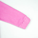 HOODIE BOTTOM RIB S.PINK TODDLER