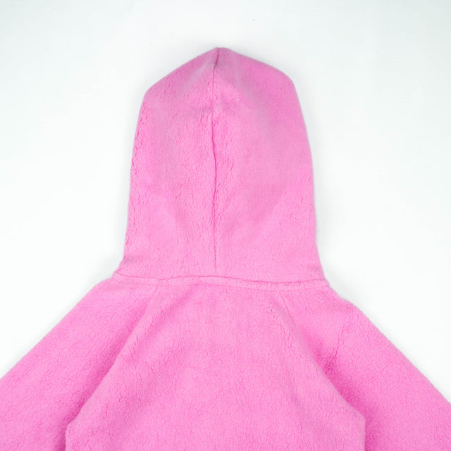 HOODIE BOTTOM RIB S.PINK TODDLER