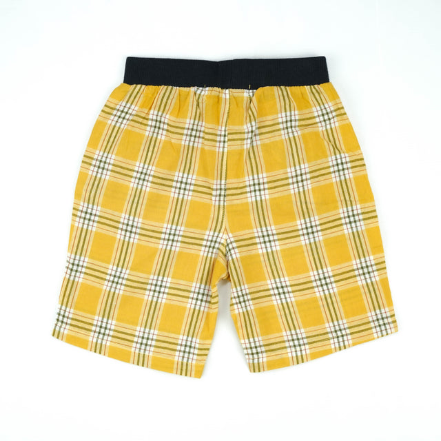 SHORTS DRAW STRING YELLOW TODDLER