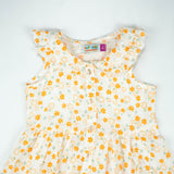 FROCK PETTER PAN COLLAR YELLOW FLOWER TODDLER