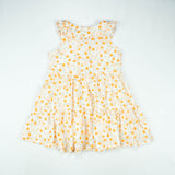 FROCK PETTER PAN COLLAR YELLOW FLOWER TODDLER