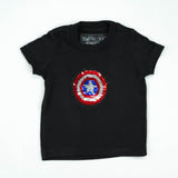 T-SHIRT CHARCOAL AVENGER INFANT