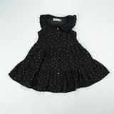 FROCK PETTER PAN COLLAR BLACK TODDLER