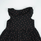 FROCK PETTER PAN COLLAR BLACK TODDLER