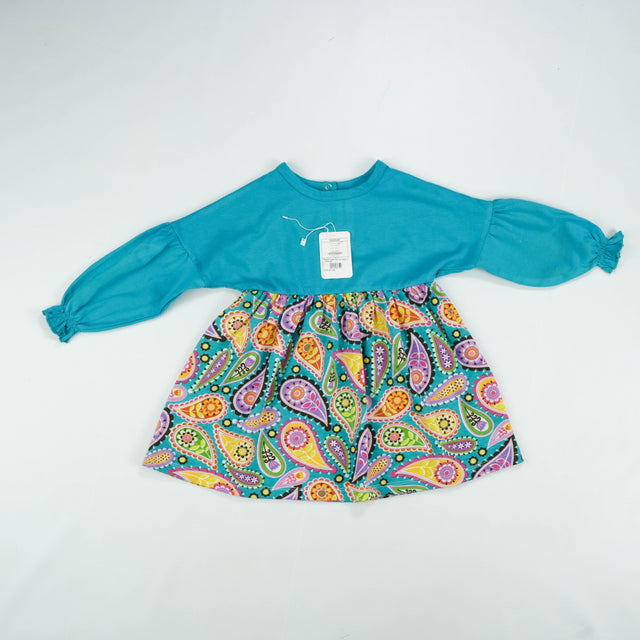 FROCK FLAIR BLUE WAVES TODDLER