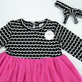 FROCK NECK BODY WHITE TODDLER