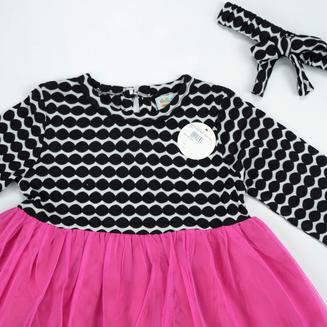 FROCK NECK BODY WHITE TODDLER