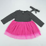 FROCK NECK BODY WHITE TODDLER