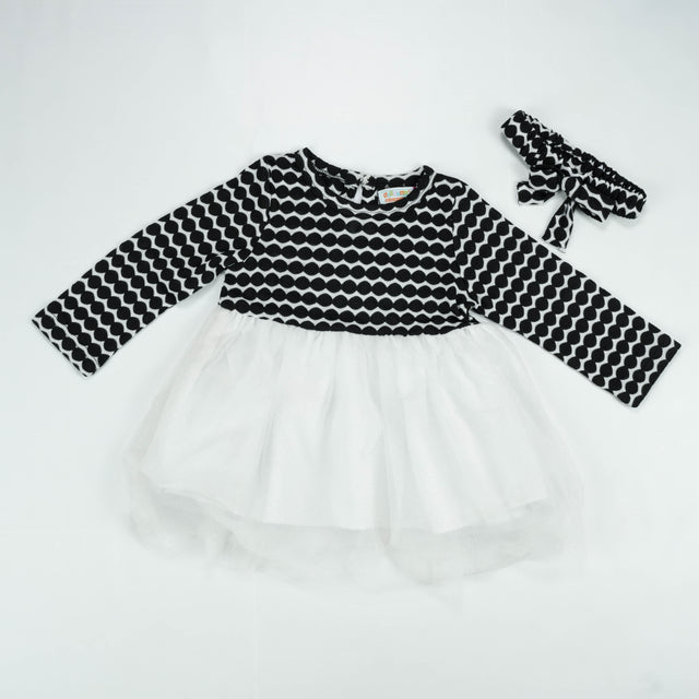 FROCK NECK BODY WHITE TODDLER