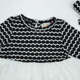 FROCK NECK BODY WHITE TODDLER