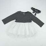 FROCK NECK BODY WHITE TODDLER