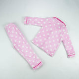 NIGHT SUIT FLEECES PINK POLKA