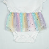 BODYSUIT WITH FRILL WHITE INFANT