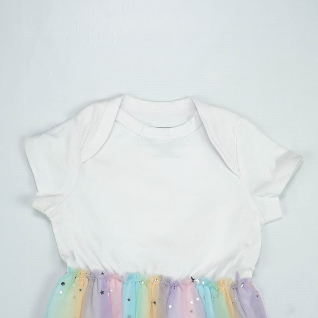 BODYSUIT WITH FRILL WHITE INFANT