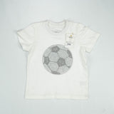 T SHIRT FOOTBALL WHITE TODDLER