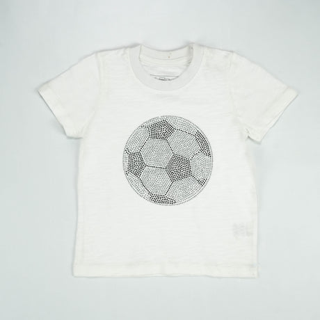 T SHIRT FOOTBALL WHITE TODDLER