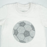 T SHIRT FOOTBALL WHITE TODDLER