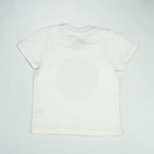 T SHIRT FOOTBALL WHITE TODDLER