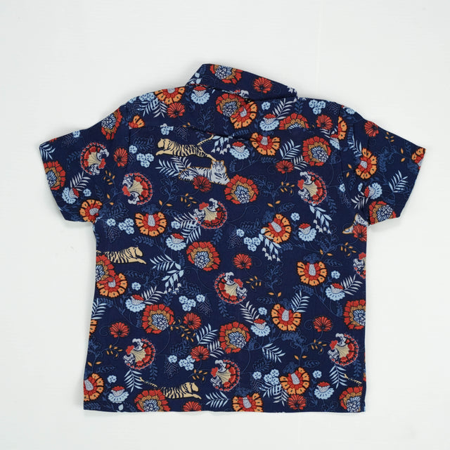 T SHIRT HAWAI BLUE TIGER INFANT