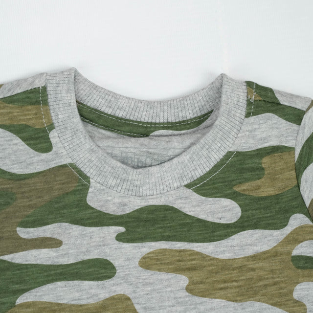 T SHIRT CAMO GREEN TODDLER