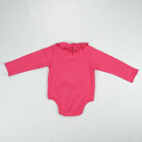 BOYDSUIT FRILL COLLAR PINK INFANT