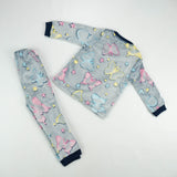 NIGHT SUIT FLEECES GREY MULTI