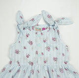 FROCK FLAIR FRILL BODY PINK FLOWER TODDLER