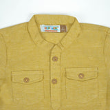 SHIRT KURTA FRONT POCKET BOYS YELLOW TOODLER