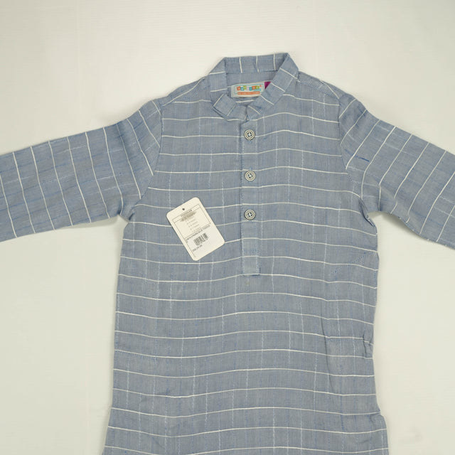 KURTA STRIPES BLUE TODDLER