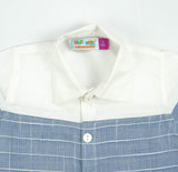 SHIRT CUT & SEW BOYS BLUE STRIPES TODDLER