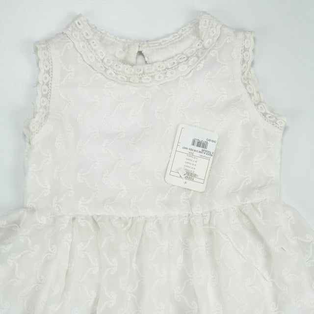 FROCK A LINE CHICKEN WHITE TODDLER