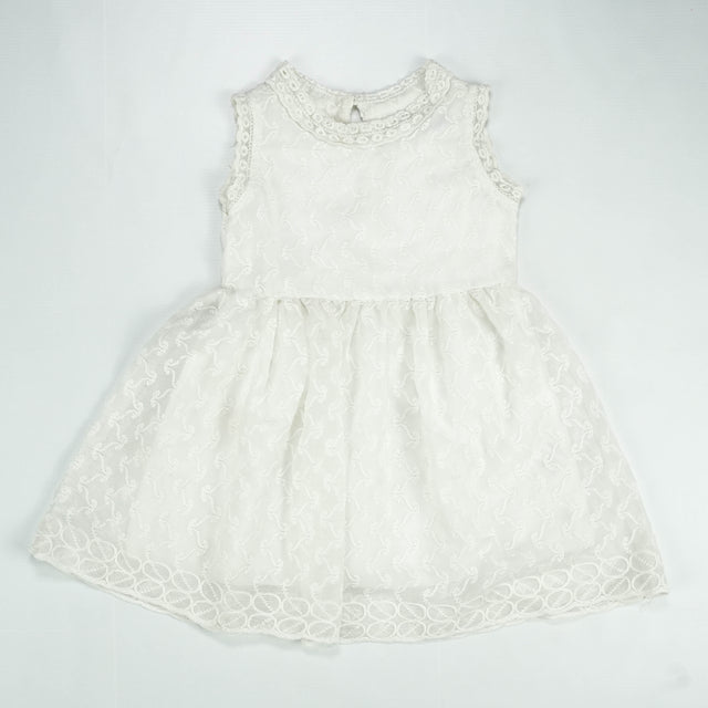 FROCK A LINE CHICKEN WHITE TODDLER