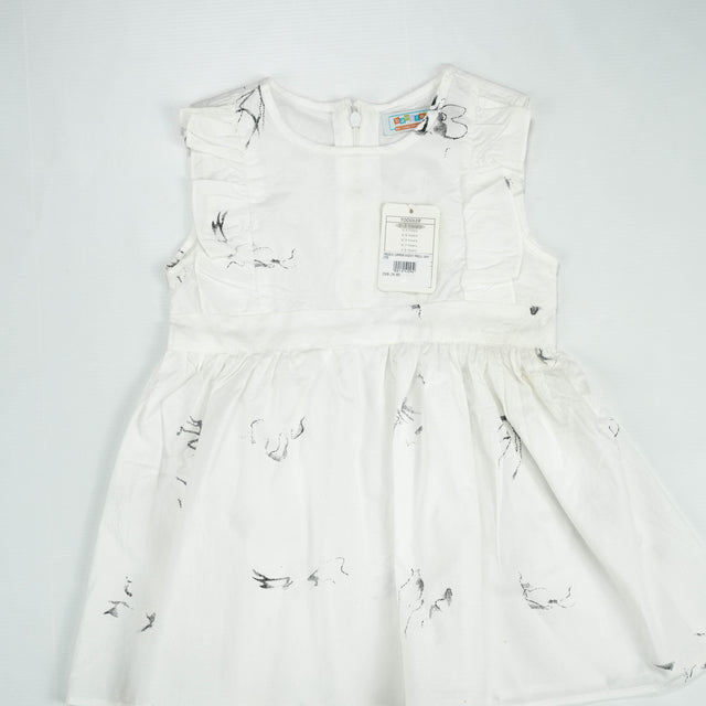 FROCK UPPER BODY FRILL WHITE