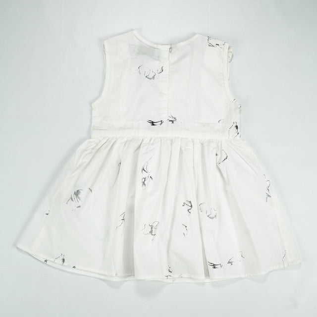 FROCK UPPER BODY FRILL WHITE