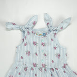 FROCK FLAIR FRILL BODY PINK FLOWER INFANT