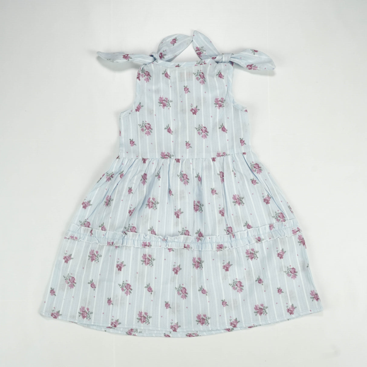 FROCK FLAIR FRILL باڈی گلابی پھول شیر خوار
