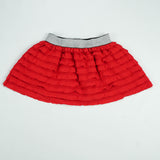 SKIRTS WITH FRILL RED GIRLS