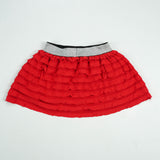 SKIRTS WITH FRILL RED GIRLS