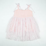 FROCK FANCY SHOULDER STRAP PINK TODDLER