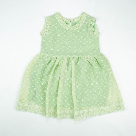 FROCK A LINE CHICKEN GREEN TODDLER