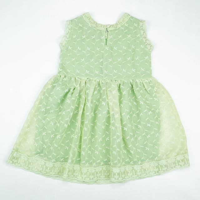 FROCK A LINE CHICKEN GREEN TODDLER