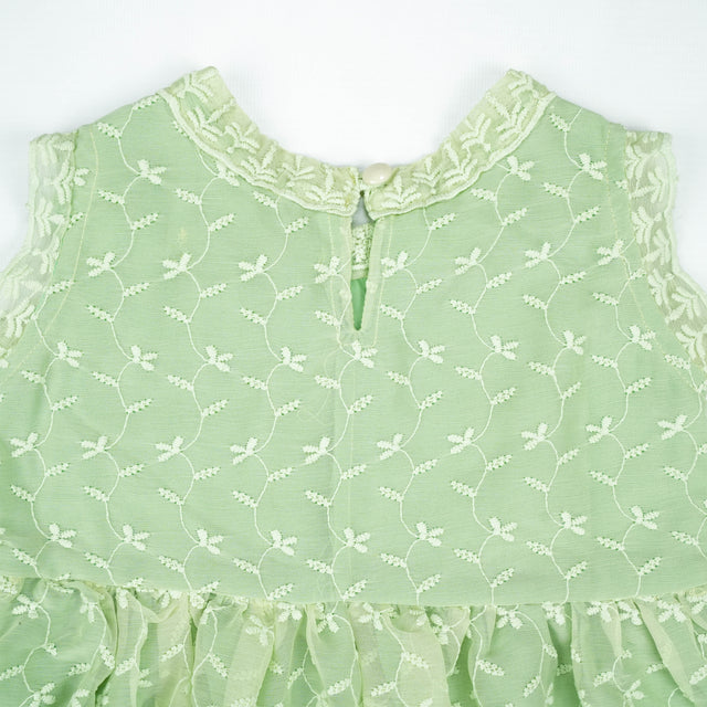 FROCK A LINE CHICKEN GREEN TODDLER