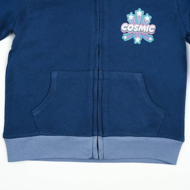 JACKET TERRY NAVY COSMIC TODDLER