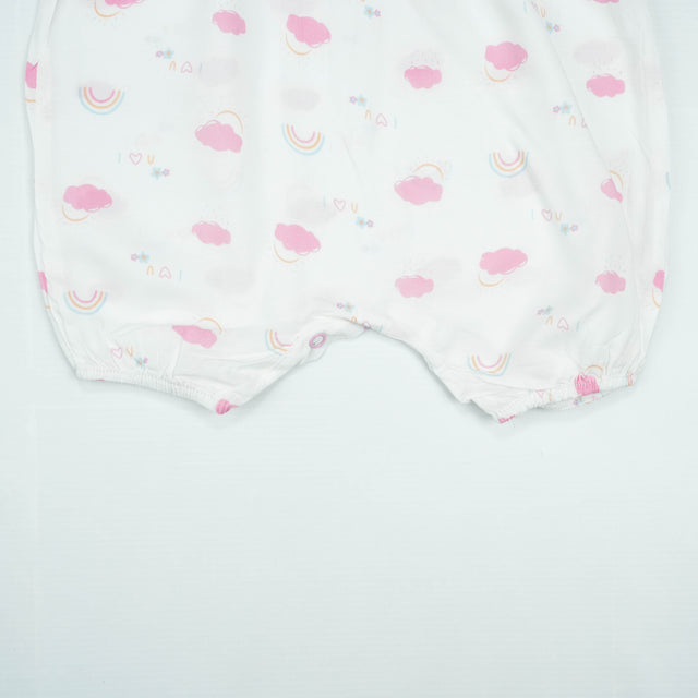 JUMPSUIT CONTRAS BOTTOM PINK INFANT