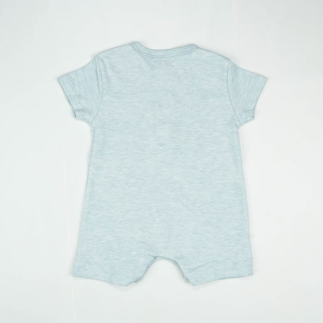 BODYSUIT MONOGRAM LT BLUE INFANT