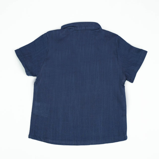 SHIRT KURTI BOYS NAVY INFANT