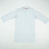 KURTA STRIPES LT BLUE LT GREEN TODDLER