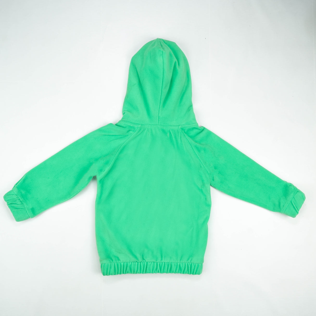 HOODIE BOTTOM RIB GREEN TODDLER