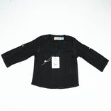 KURTI ROUND COLLAR BOYS BLACK INFANT