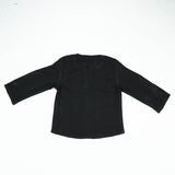 KURTI ROUND COLLAR BOYS BLACK INFANT